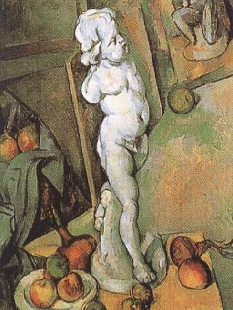Paul Cezanne Still Life with Plaster Cupid (mk35) Norge oil painting art